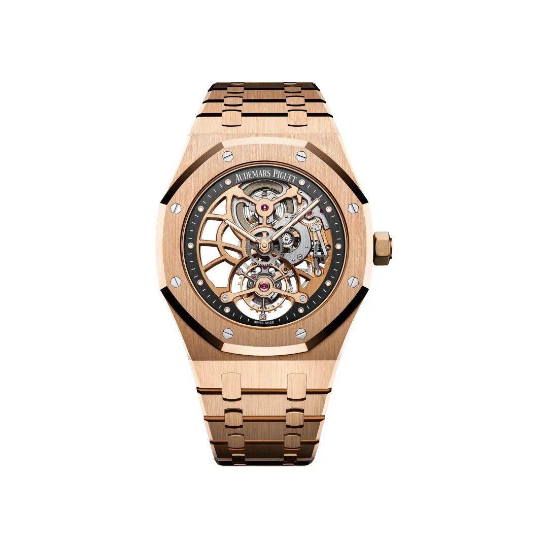 Audemars Piguet Royal Oak Tourbillon Extra-Thin Openworked Rose Gold Watch
