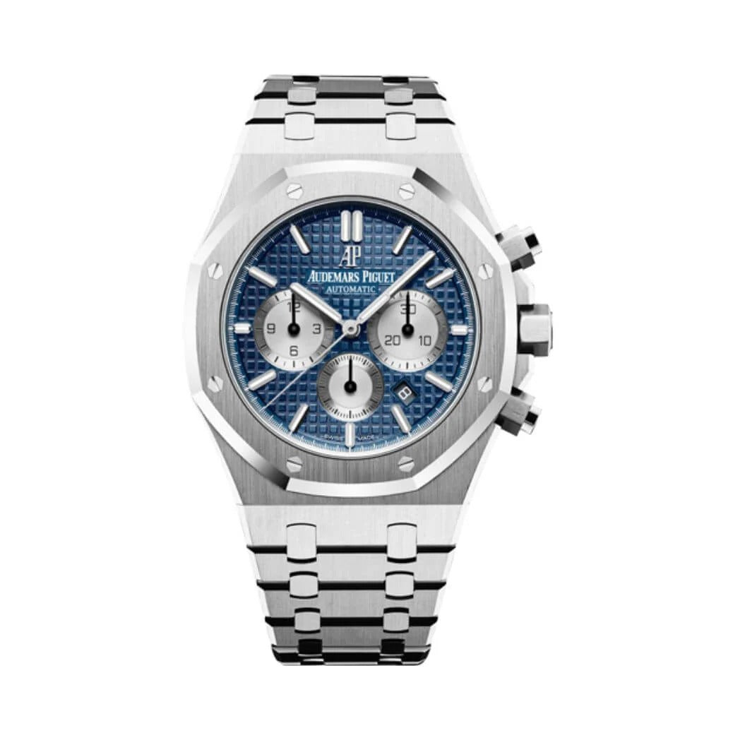 Audemars Piguet Royal Oak Chronograph Blue Dial Stainless Steel Watch