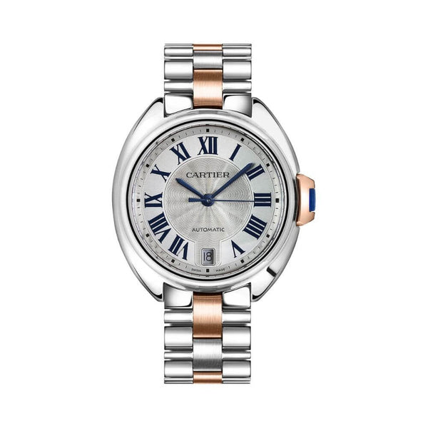 Cartier Clé de Cartier Silver Dial Stainless Steel Luxury Watch