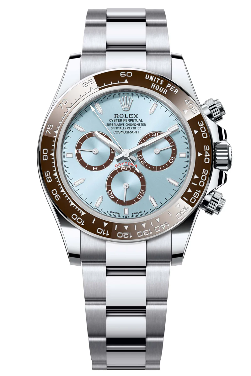 Rolex Cosmograph Daytona Oyster 40mm Platinum Automatic Luxury Watch