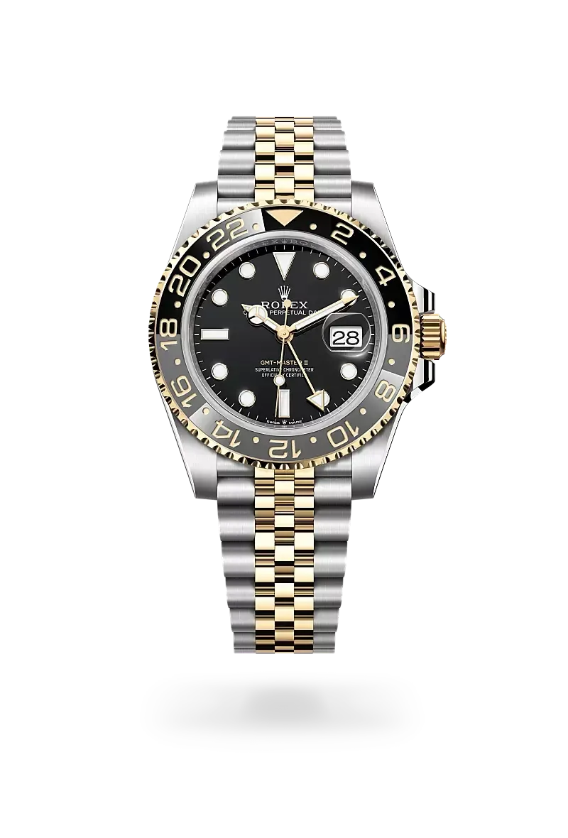 Rolex GMT-Master II Two Tone Steel And Yellow Gold Watch