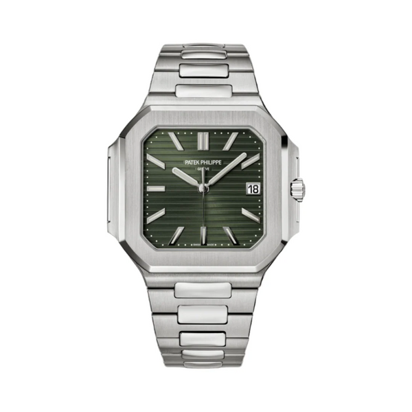 Patek Philippe Cubitus Self-Winding Watch with Elegant Green Dial