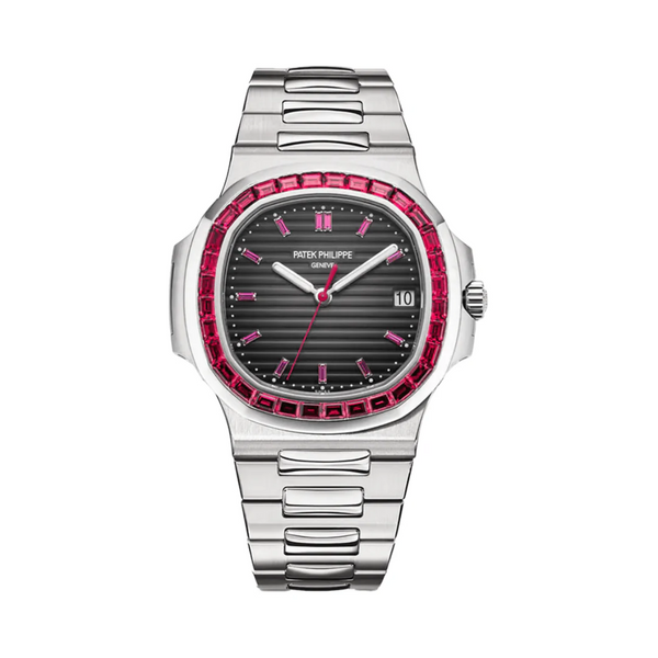 Patek Philippe Nautilus Luxury Men's Watch With Stainless Steel Case