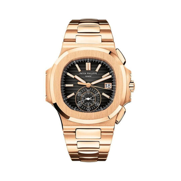 Patek Philippe Nautilus Luxury Watch with Black Gold Gradient Dial