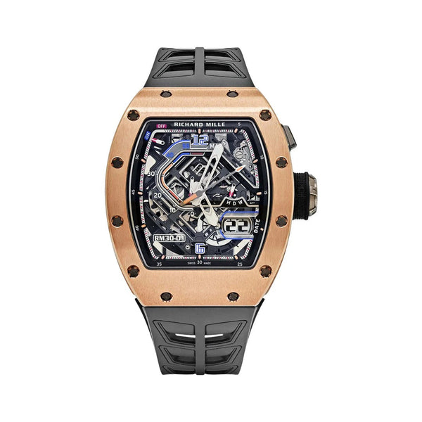 Richard Mille RM30-01 TI RG Automatic Luxury Men's Watch