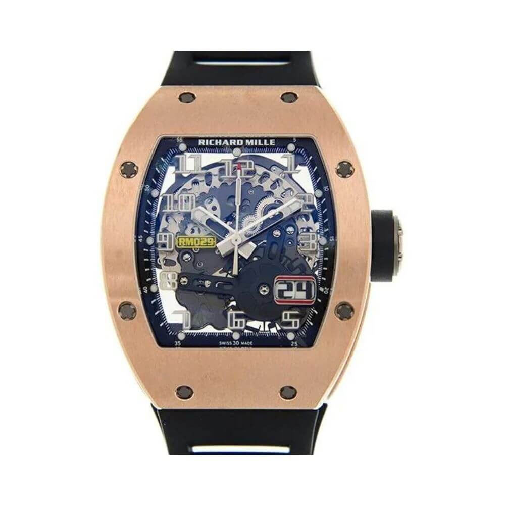 Richard Mille RM-029 Rose Gold Automatic Men's Luxury Watch