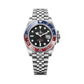 Rolex GMT Master II Black Dial Luxury Stainless Steel Watch