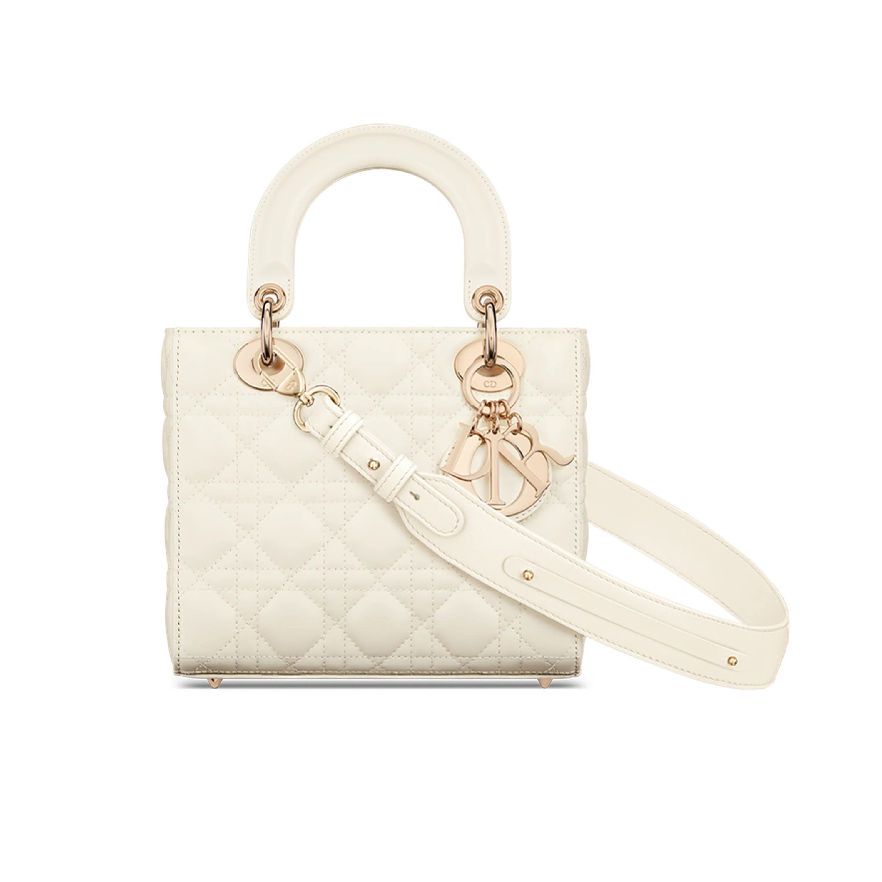 Small Lady Dior My ABCDior Lambskin Leather Handbag Designer Style