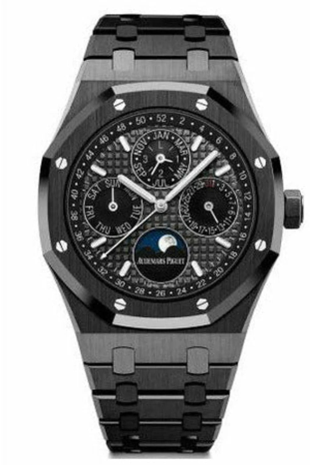 Audemars Piguet Royal Oak Perpetual Calendar Black Ceramic 41mm Watch