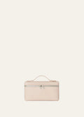 Loro Piana Extra Pocket L19 Grained Leather Handbag Candoglia Marble