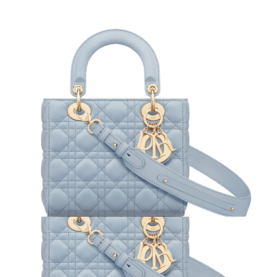 Small Lady Dior My ABCDior Lambskin Handbag Elegant Fashion Accessory