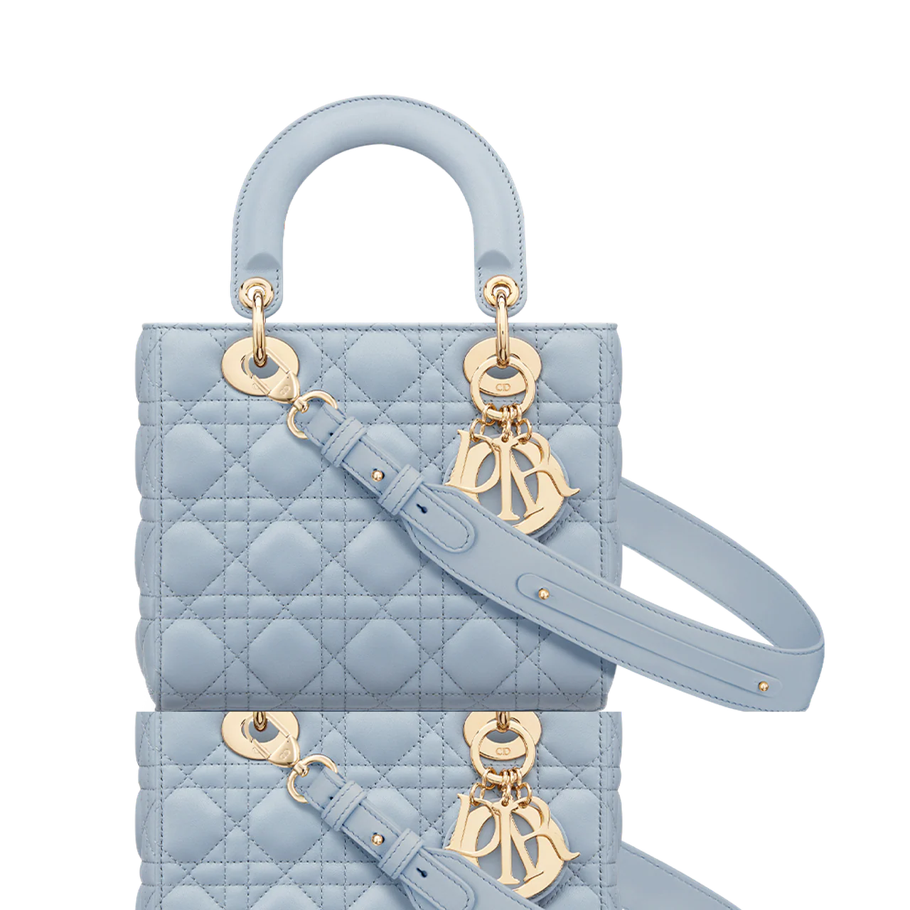 Small Lady Dior My ABCDior Lambskin Handbag Elegant Fashion Accessory