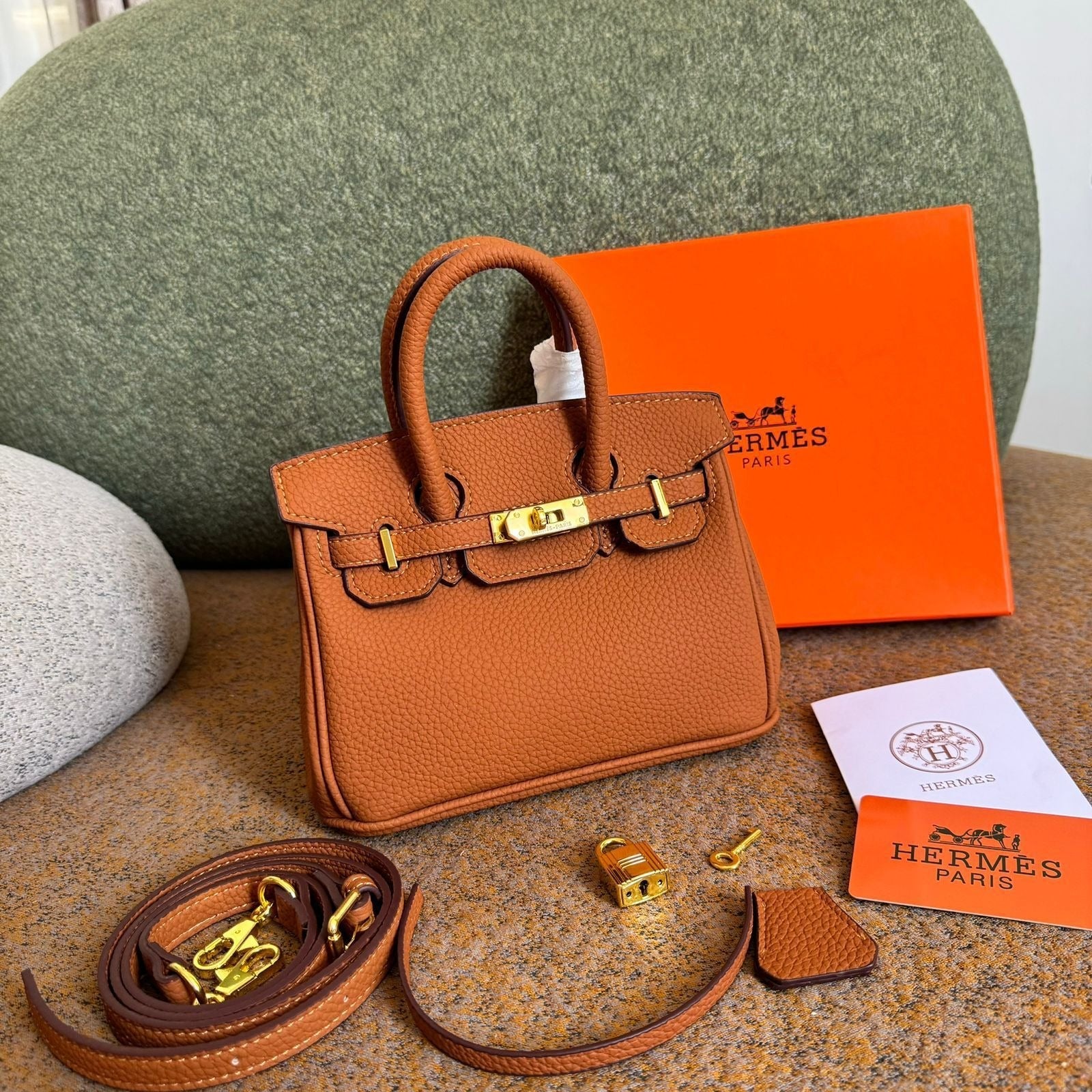 Premium Designer Style Handbag With Included Dust Bag And Box