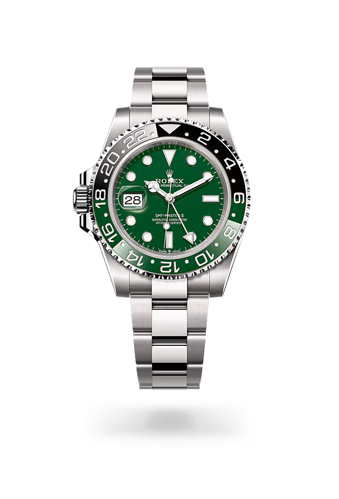 Rolex GMT-Master II 18k White Gold Luxury Automatic Men's Watch