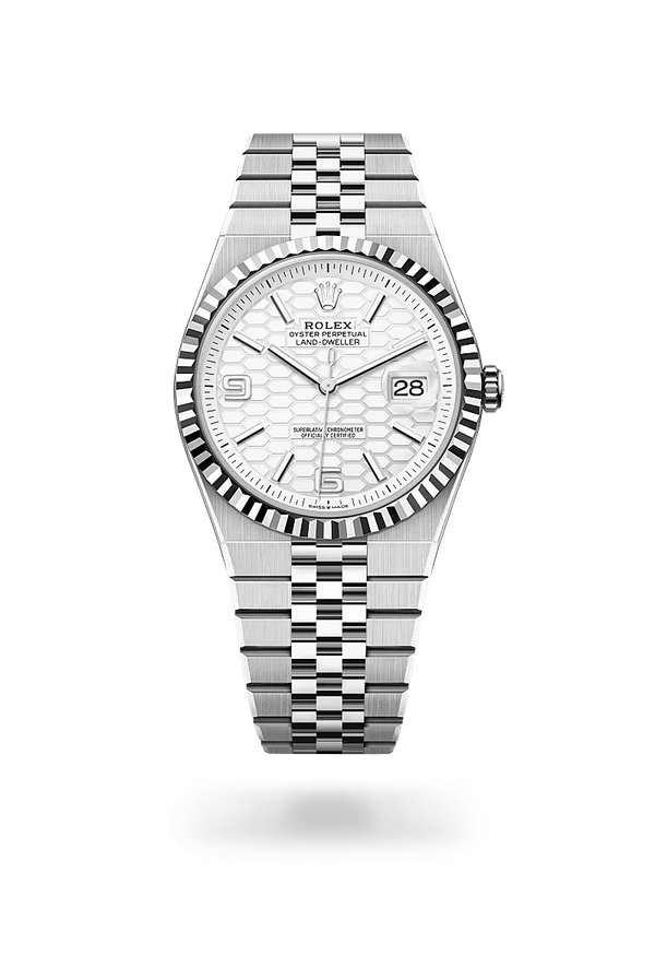 Rolex Land-Dweller 40mm Oystersteel And White Gold Watch