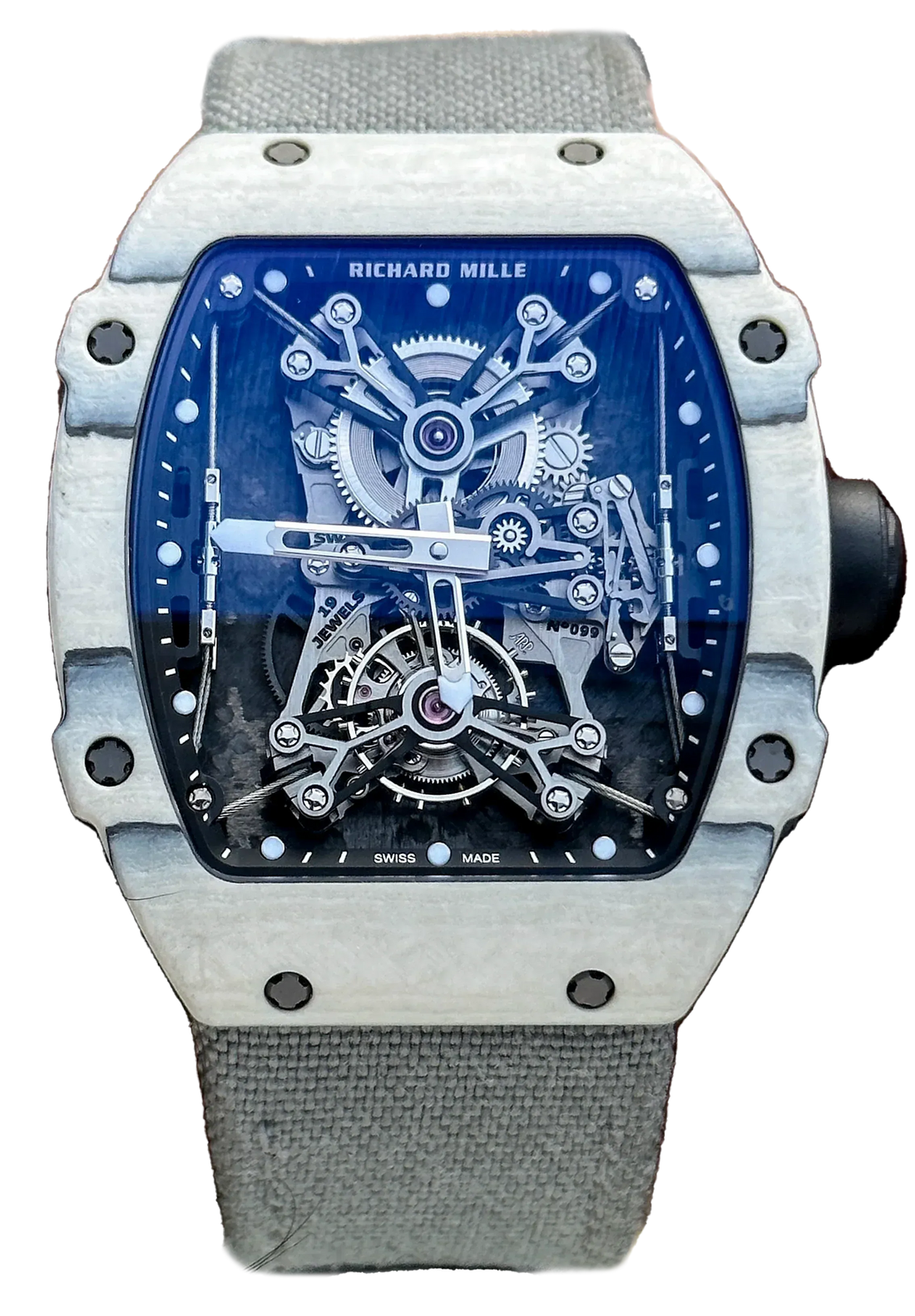 Richard Mille RM 27-01 Rafael Nadal White Quartz Tourbillon Watch