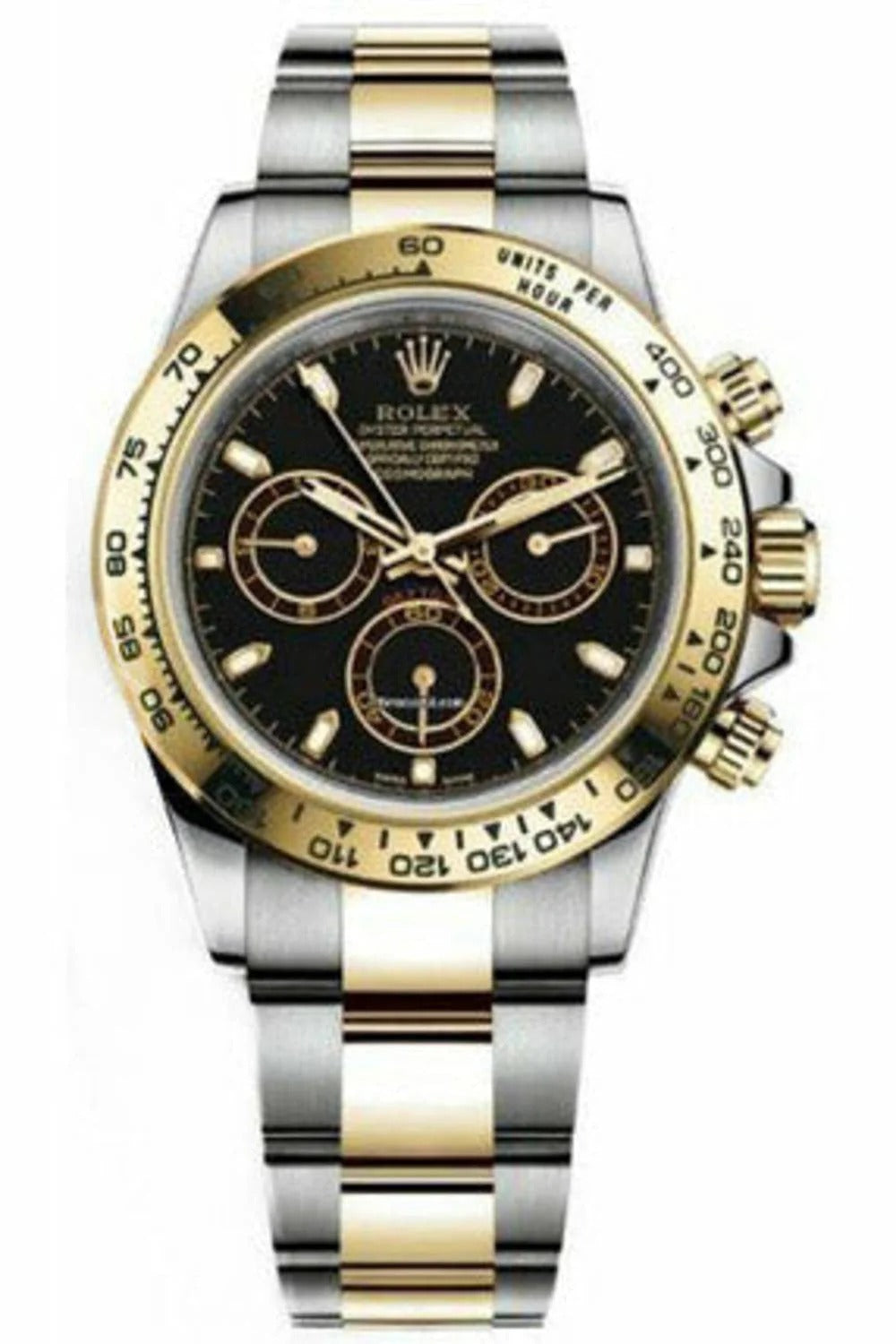 Rolex Cosmograph Daytona Luxury Chronograph Watch with Stainless Steel Finish