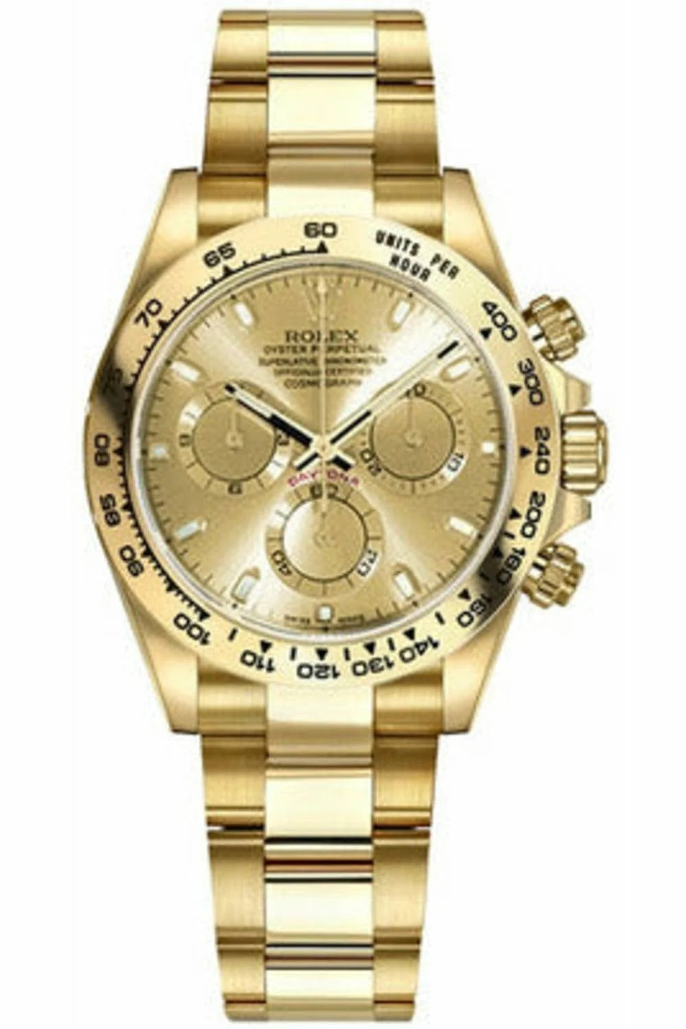 Rolex Cosmograph Daytona Luxury Chronograph Men's Watch 18K Style