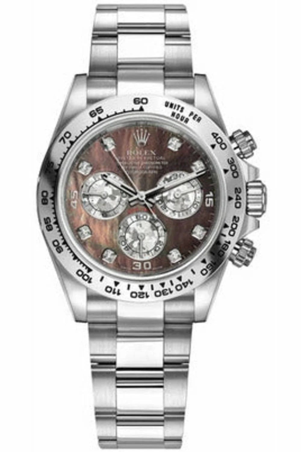 Rolex Cosmograph Daytona Luxury Watch With Mother Of Pearl Dial