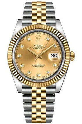 Rolex Datejust 18kt Yellow Gold 41mm Men's Luxury Watch