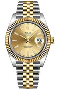 Rolex Datejust 41mm Men's Automatic Two-Tone Luxury Wrist Watch