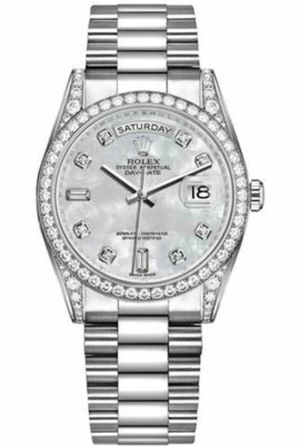 Rolex Day-Date 36mm Luxury Automatic Watch with Classic Design