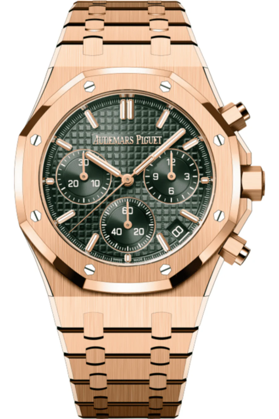 Audemars Piguet Royal Oak Selfwinding Chronograph Rose Gold Luxury Watch