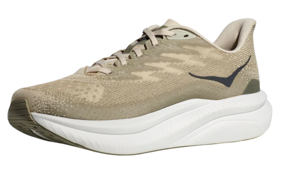 Hoka Mach 6 Lightweight Performance Running Shoes Oat Milk Barley