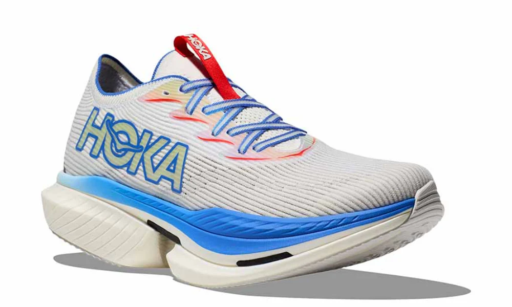 Hoka Cielo X1 Men's Road Running Shoes White Virtual Blue