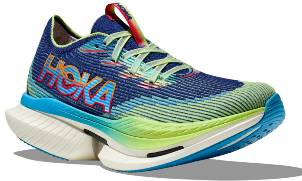 Hoka Cielo X1 Unisex Performance Road Running Shoes Blue Green