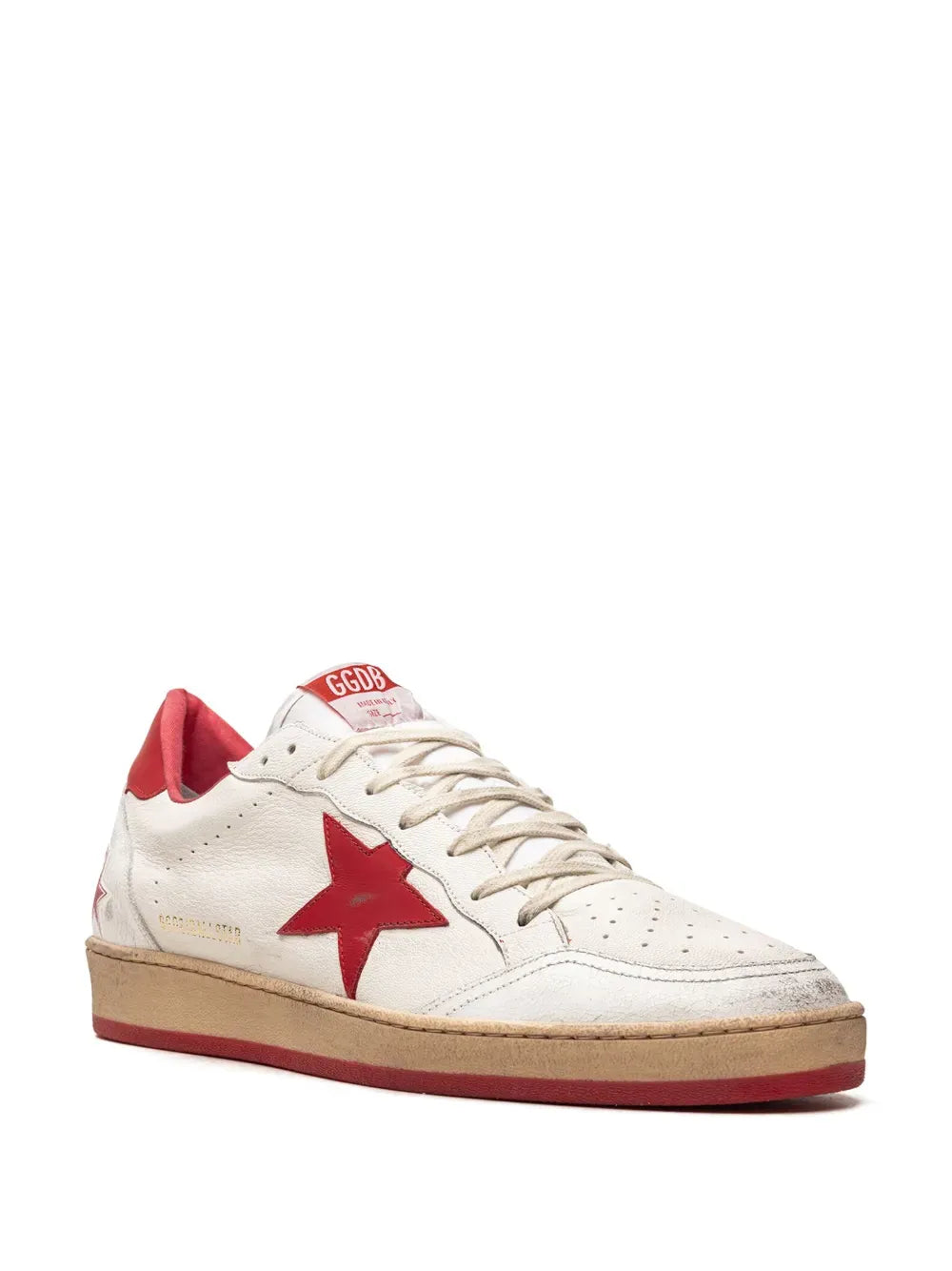 Golden Goose Ball Star Vintage Inspired Men's Low Top Sneakers