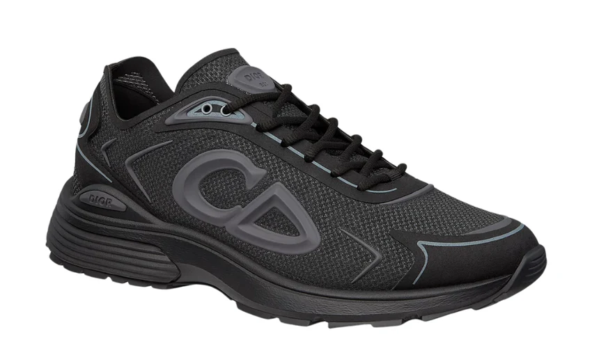 Dior B30 Countdown Tech Sneaker "Black Semi"