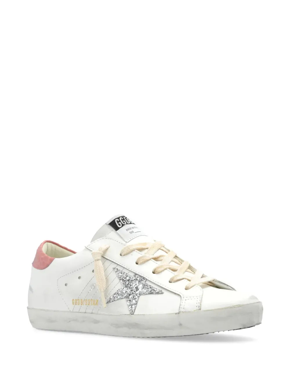 Golden Goose Super-Star Leather Sneakers Iconic Distressed Low Top