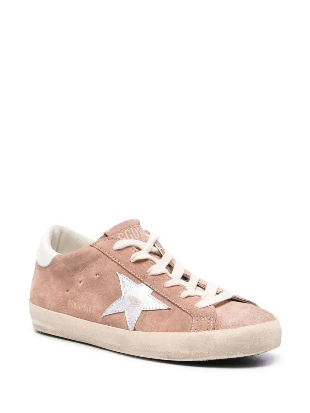 Golden Goose Super-Star Suede Sneakers for Women in Grey Finish