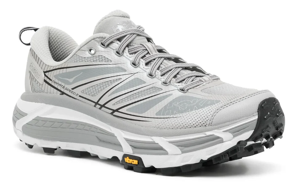 Hoka Mafate Speed 2 Trail Running Shoes Stellar Grey Galactic