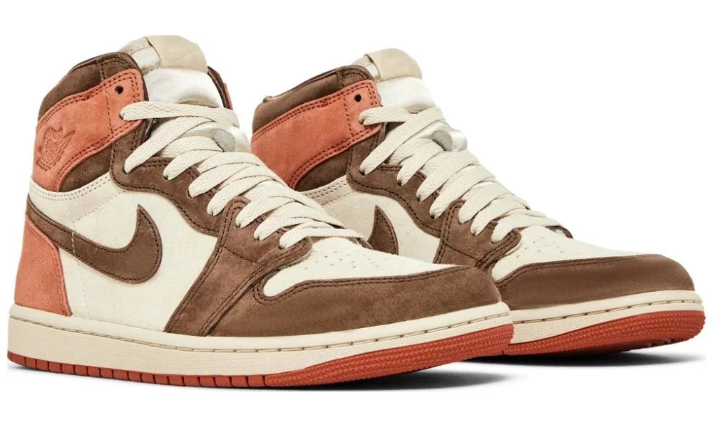 Air Jordan 1 Retro High OG Dusted Clay Suede Sneakers