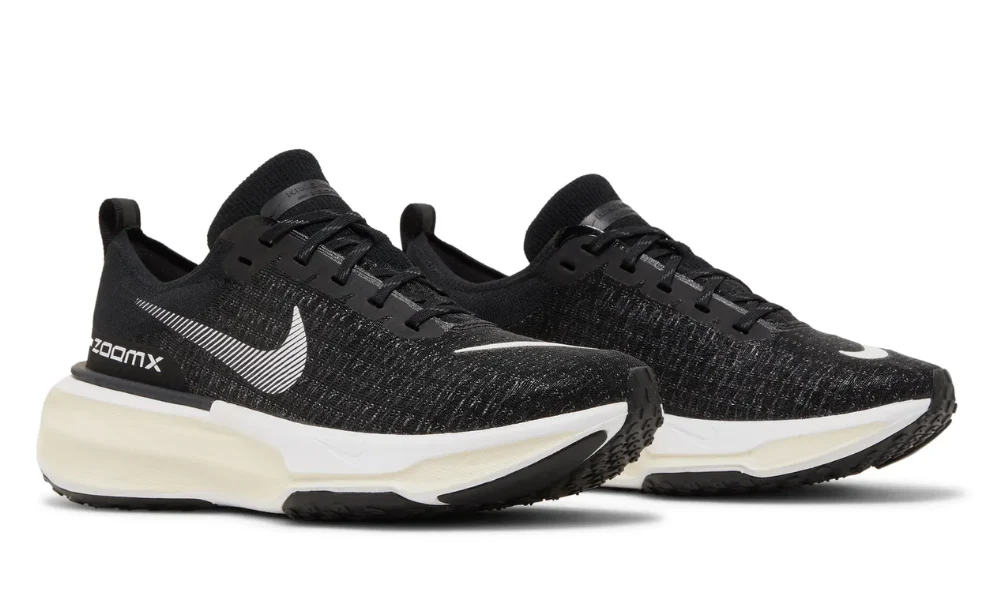Nike ZoomX Invincible Run Flyknit 3 Black White Running Shoes