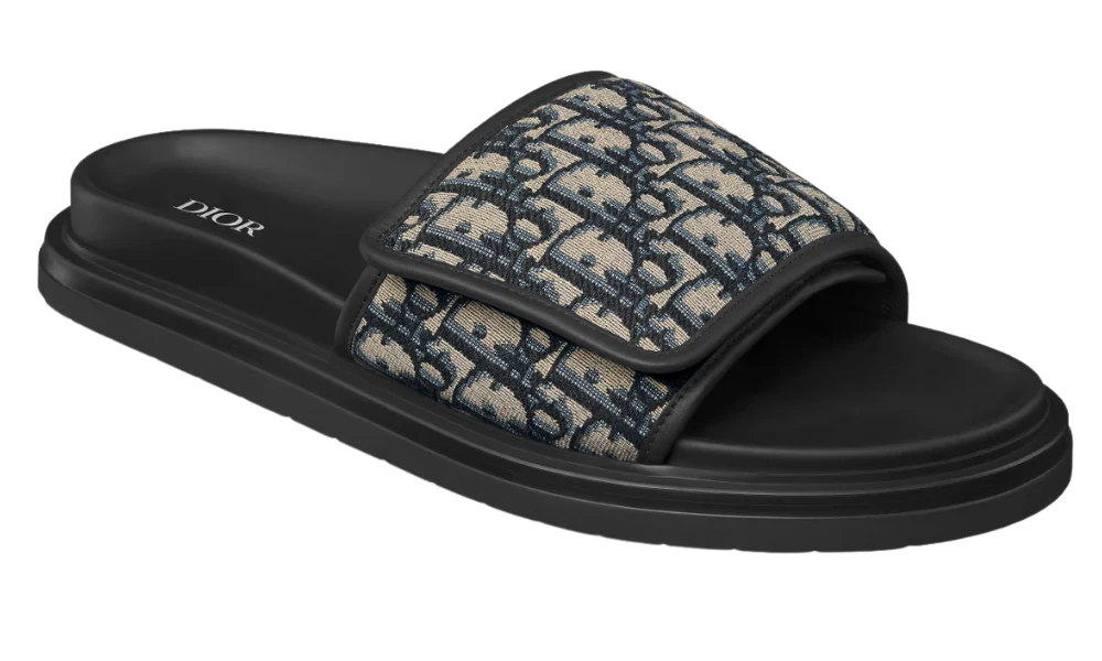 Dior Aqua Sandal "Beige and black"