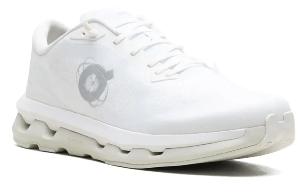On Running x Kith Cloudzone White Ice Lightweight Performance Sneakers