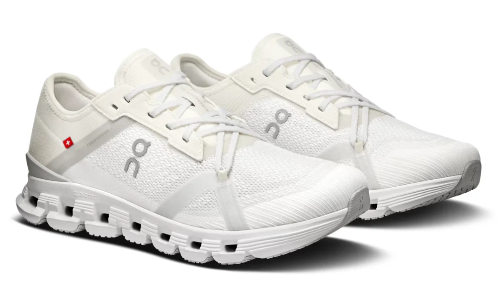 On Cloud X 4 AD White Wolf Lightweight Training Shoes