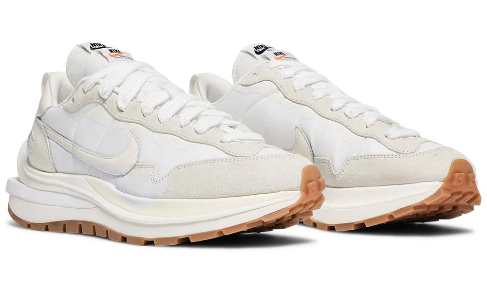 Nike x sacai VaporWaffle Sail Gum Hybrid Fashion Sneakers