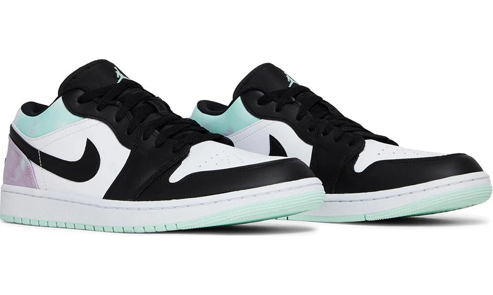 Air Jordan 1 Low SE Tie Dye Leather Basketball Sneakers
