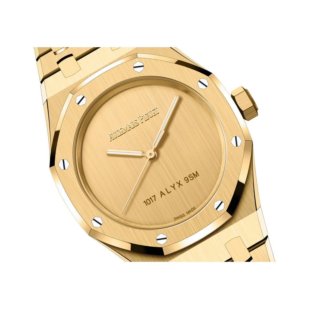 Audemars Piguet Royal Oak Selfwinding 37mm Gold Tone Luxury Watch