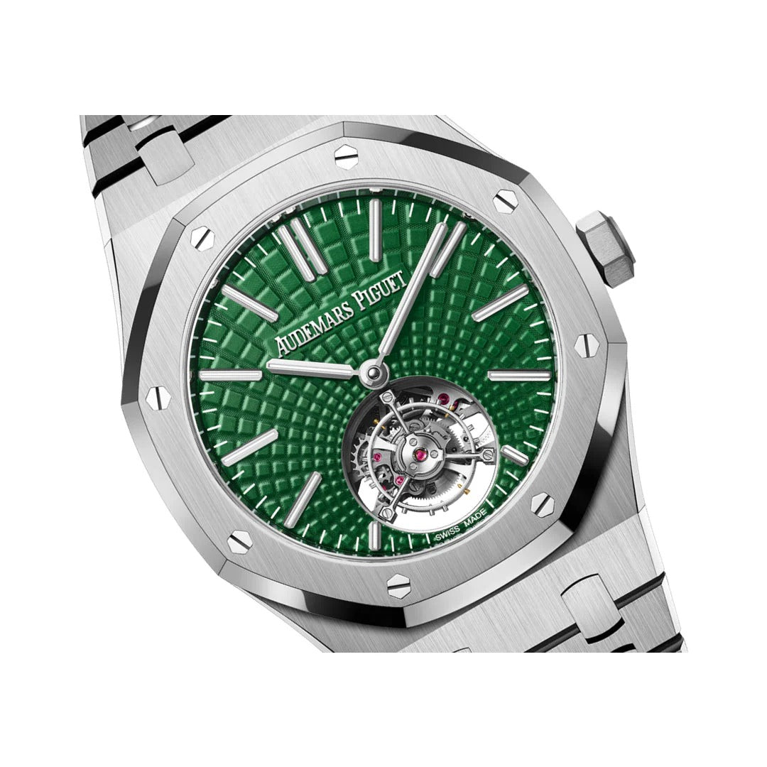 Audemars Piguet Royal Oak Titanium Finish Precision Men's Wristwatch Timepiece