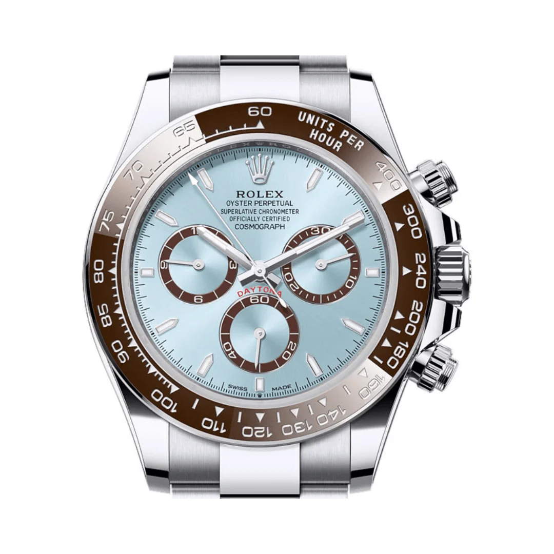Rolex Cosmograph Daytona Ice Blue Dial Luxury Men's Watch