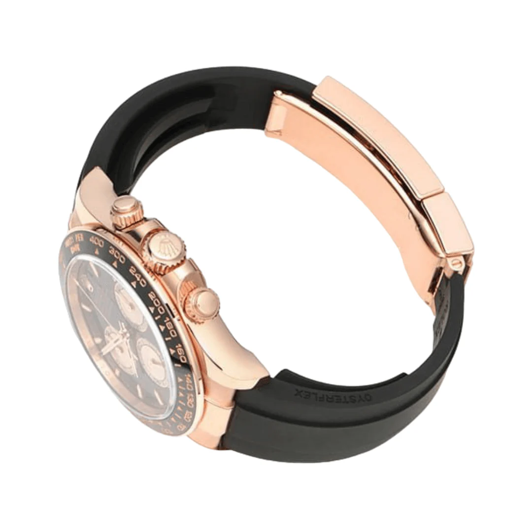 Rolex Cosmograph Daytona Everose Gold Watch With Black Dial