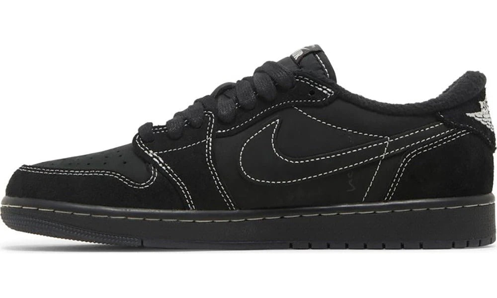 Travis Scott x Air Jordan 1 Low Black Phantom Sneakers