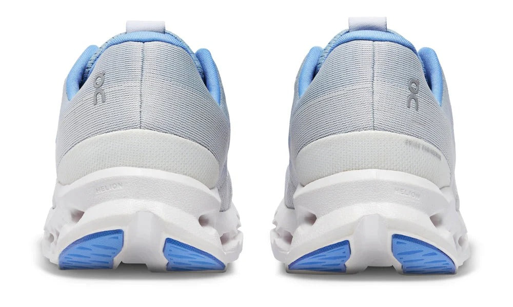 On Cloudsurfer Heather White Lightweight Performance Running Shoes for Training
