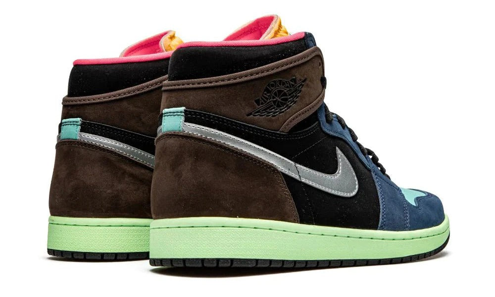 Air Jordan 1 High OG Bio Hack Multi-Color Leather Sneakers