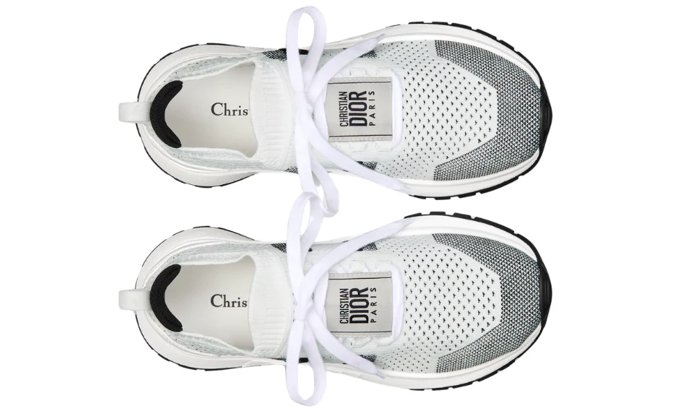 Run'n'Dior Sneaker "White and Black "
